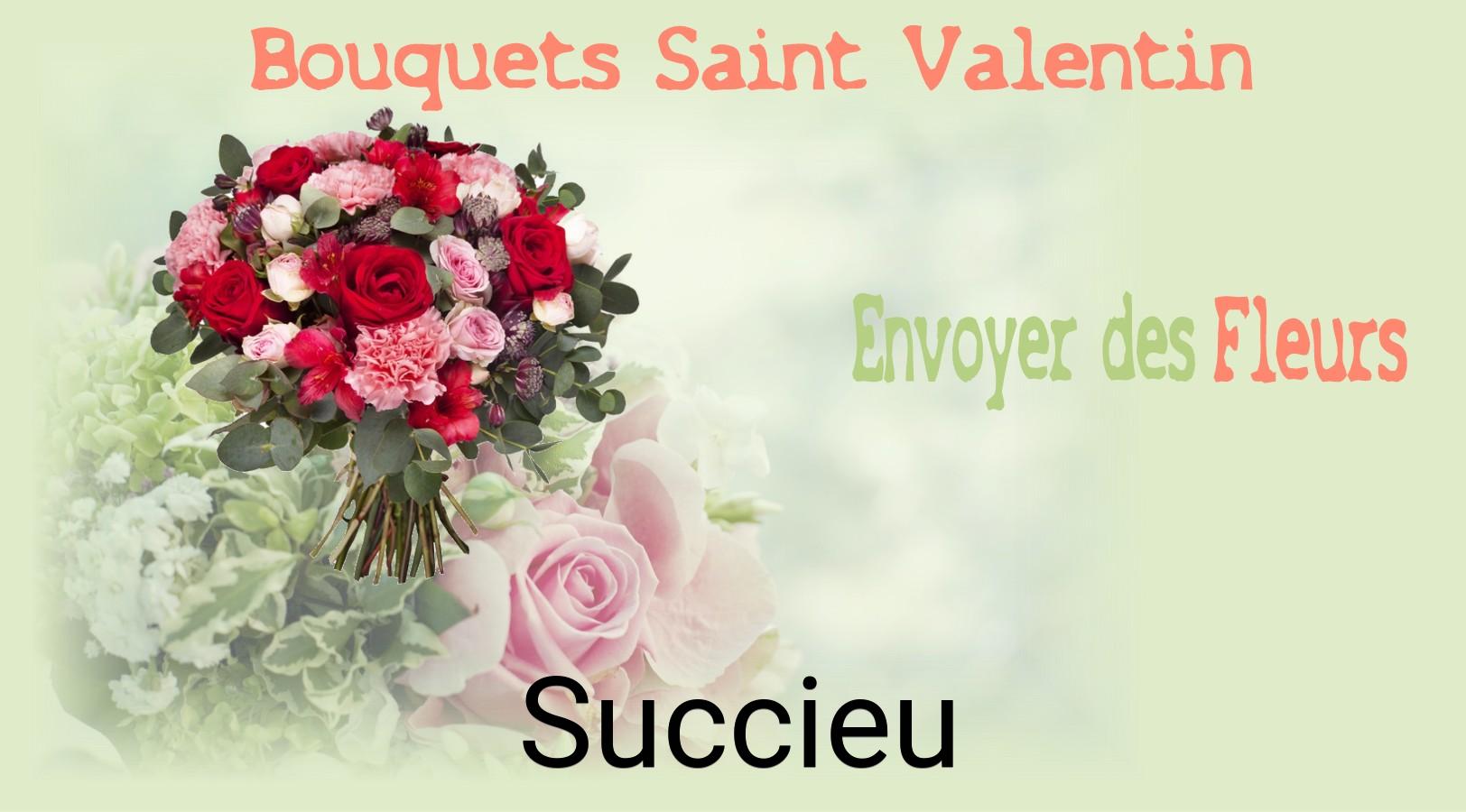 Roses de Saint-Valentin livrées à Succieu