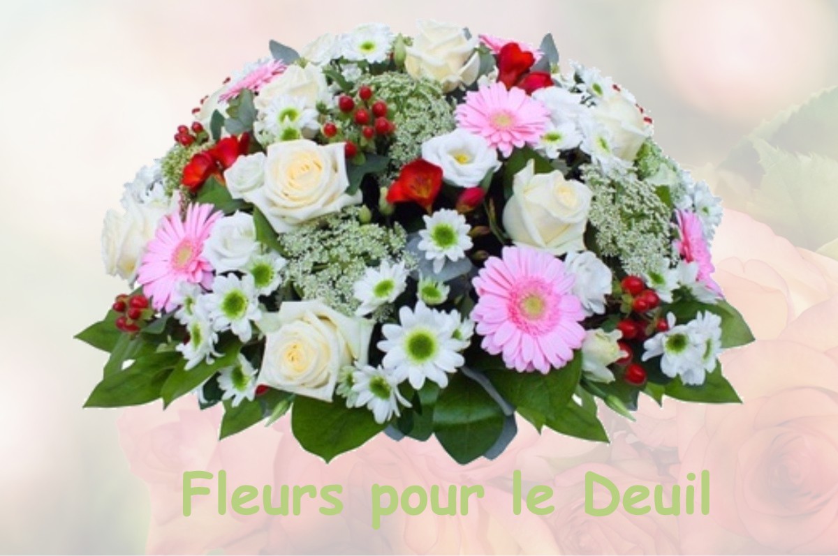 fleurs deuil SUCCIEU